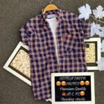 US polo check shirt