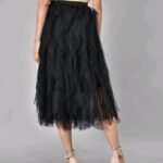 Women's ruffle skirt