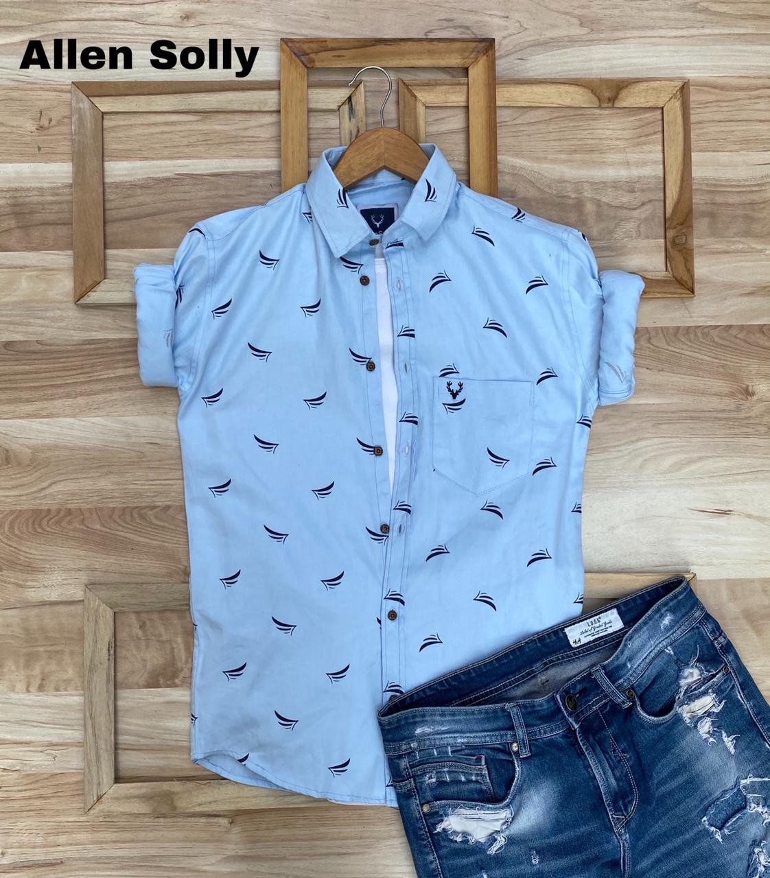 Allen Solly - A check shirt in contrast colour is an effortless way to  elevate your casual look, provided you find the right dark wash denim to go  with it. Shop Here:-
