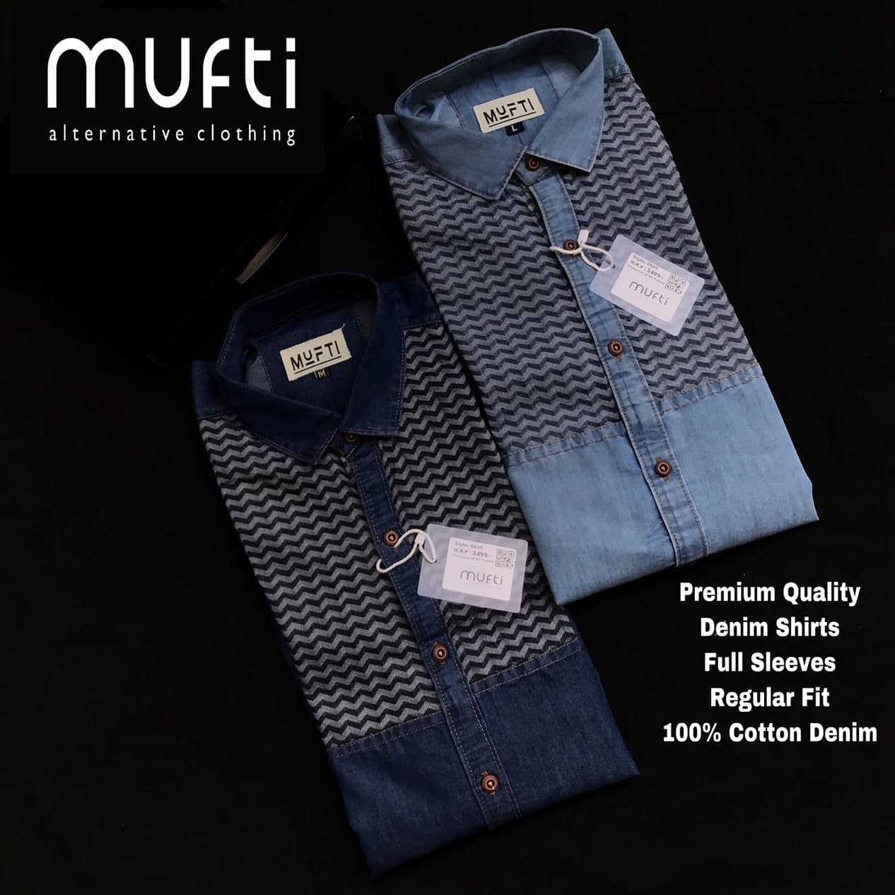 Mufti Jeans - Elegant indigo denim shirt, now in a contemporary check, our  holiday collection is now on sale. Shop our latest arrivals at a Mufti  store near you or shop online