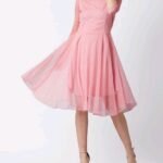 Fashionable Polyester Women's Dress