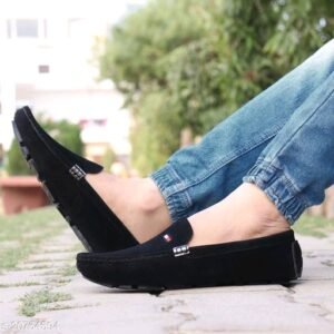 Men's classy black Loafers shoes