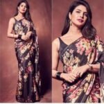 women beautiful Georgette printed saree