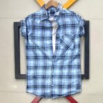 men's check shirt