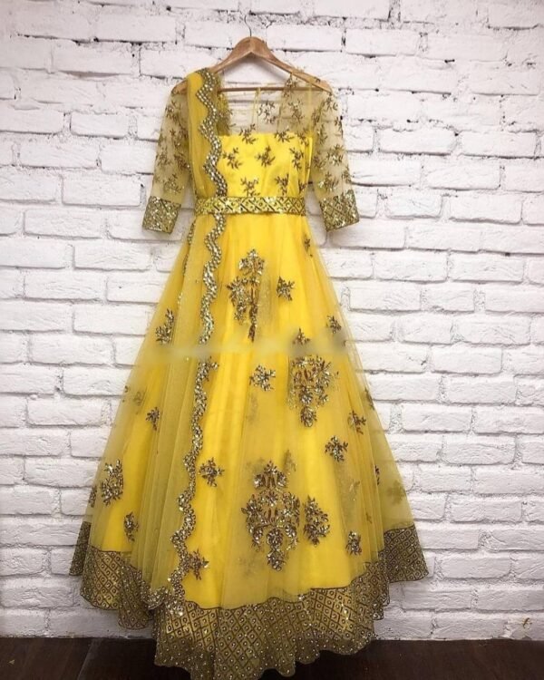 Beautiful Embroidery Gown