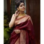 Beautiful Kanjivaram Maroon Saree