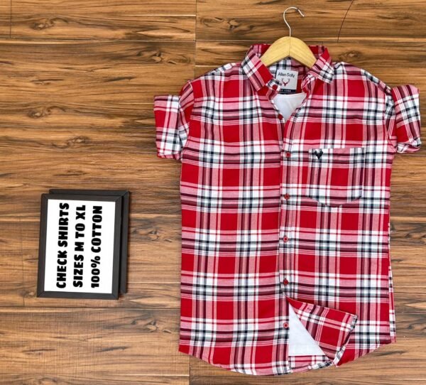 Cotton Check Shirt