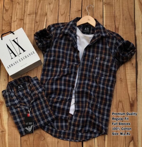 Stylish Cotton Check Shirts