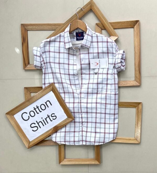 men's check shirt