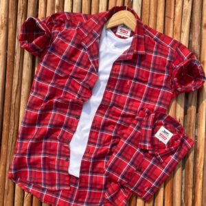 Men's Stylish Cotton Check Shirt