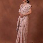 designer Part wear saree