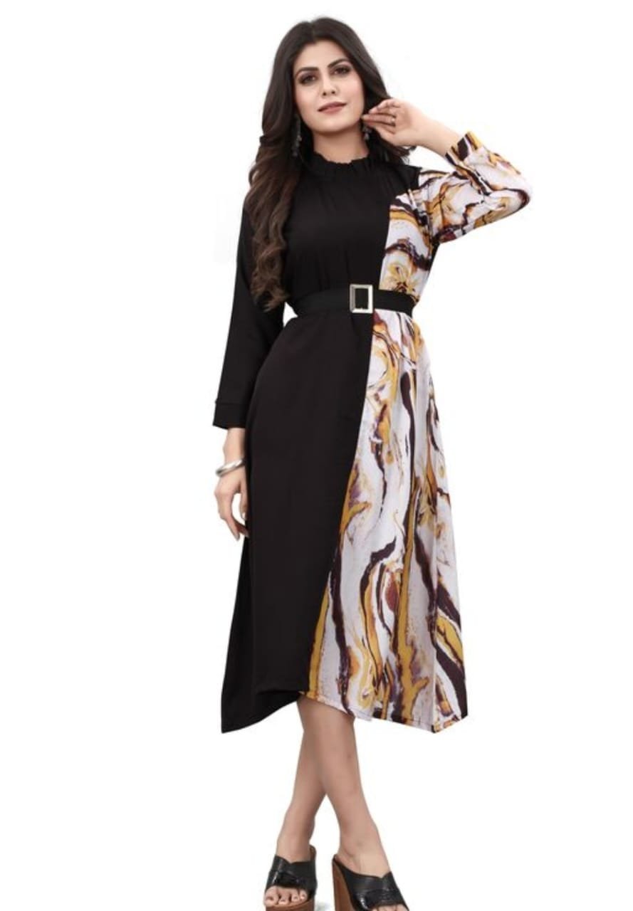 Formal Long Western dress For Women - Evilato