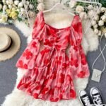 Beautiful Printed Party Wear Dress For Women/Girls