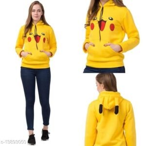Pikachu Women Winter hoodie