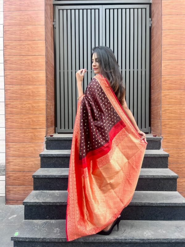 Banarsi silk saree for wedding