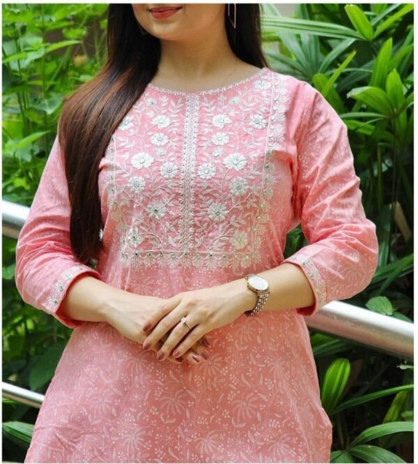 Casual Designer Chicken Kurti