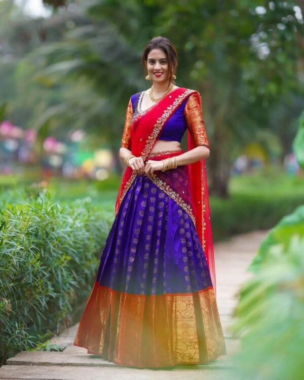 Designer Party Wear Half Saree