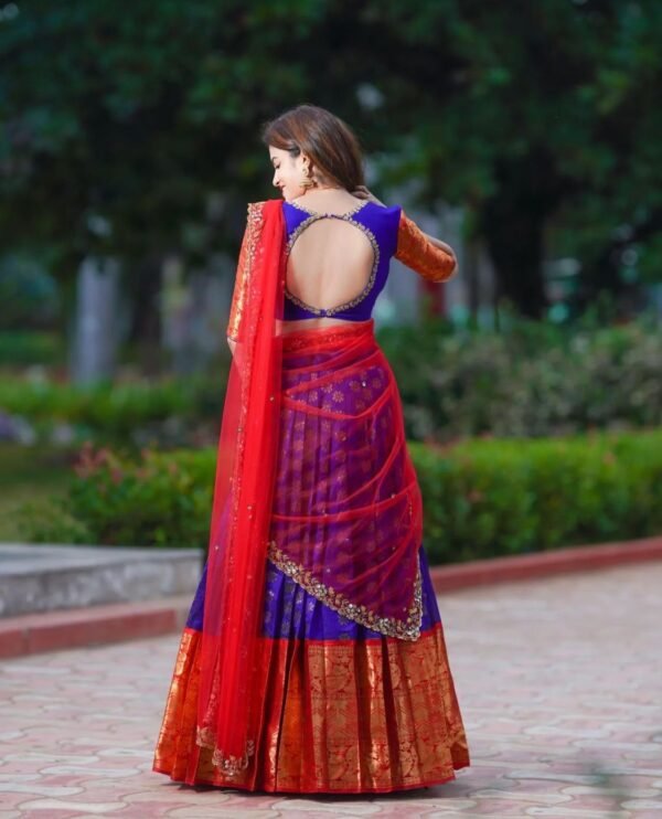 Designer Party Wear Half Saree