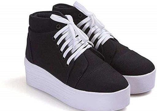 Women's sneakers made of genuine leather on a thick sole - MarcoShoes.eu  Online Shop