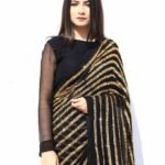 Modern Black Party Wear Saree