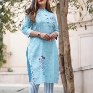 Simple Cotton Kurti and pant set