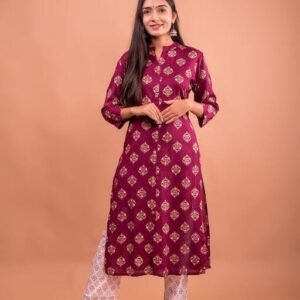 Simple and sobar kurti pant set for women