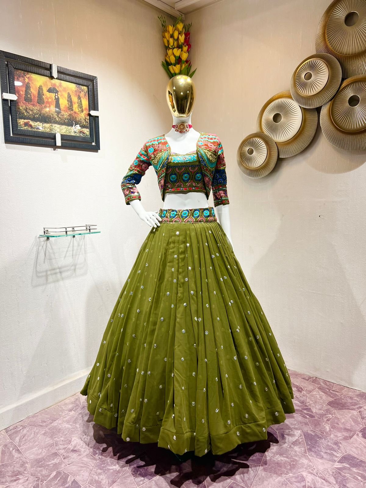 Beige Raw Silk Embroidered Jacket Lehenga Set by Asra at Aza Fashions |  Latest bridal lehenga, Lehenga designs simple, Fashion