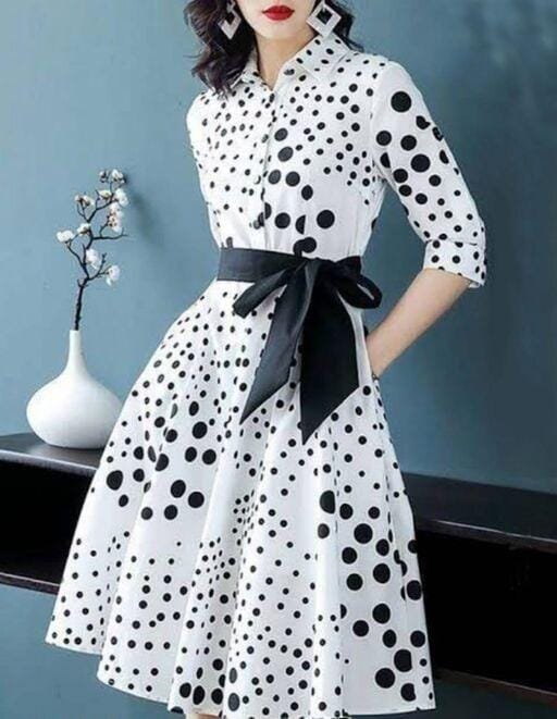 Sweet Style Cotton Half Sleeve Fashion Short Ladies Dress  China Clothing  and Women Clothing price  MadeinChinacom