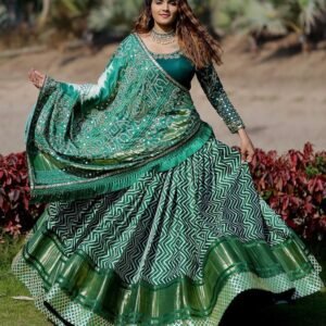 Beautiful latest Printed Lehenga Choli With Dupatta