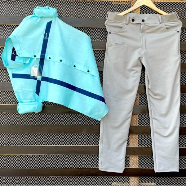 Fancy Latest Design Shirt & Trouser Combo