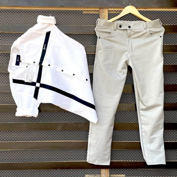 Fancy Latest Design Shirt & Trouser Combo