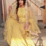 Beautiful Haldi Dress For Bride