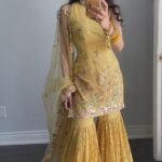 Beautiful Haldi Dress For Bride