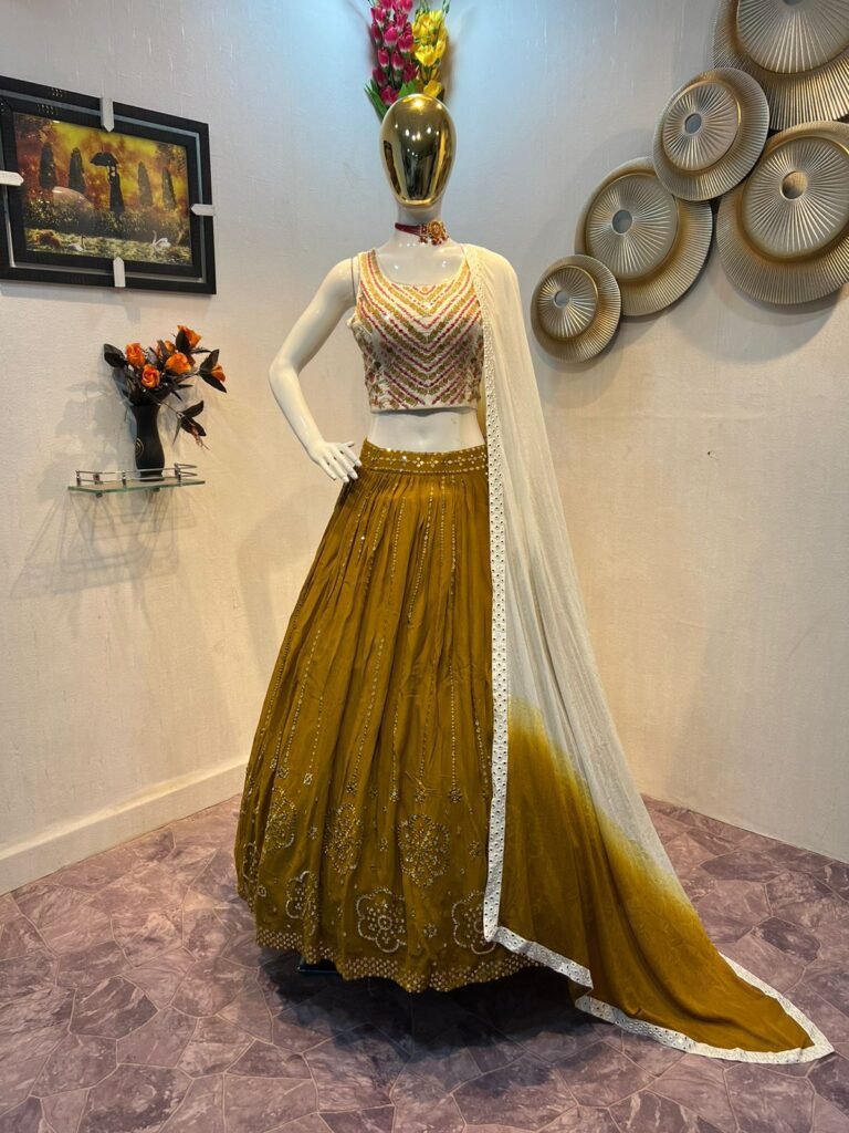 Beautiful Haldi Outfit For Indian Bride Evilato Online Shopping 2203