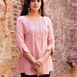 Beautiful Pink Casual Top For Women