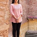 Beautiful Pink Casual Top For Women