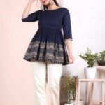 Ethnic Printed Top For Women