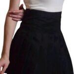 Solid Color Mini Skirt For Women