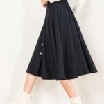 Knee Length Skirt For Women