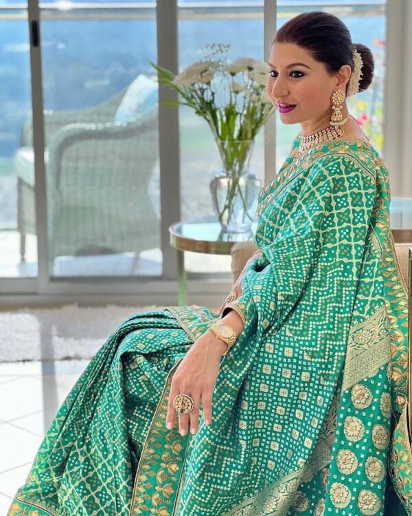 Green Silk Saree For Wedding
