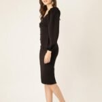 Classy Black Party Wear Dress Online