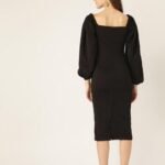 Classy Black Party Wear Dress Online