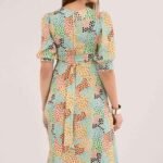 Party Wear Long printed Dress For Summer