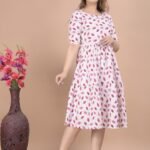 Party Wear Summer Printed Dress