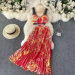 Printed Beach party dress for women