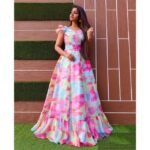 Beautiful Party Wear Long Maxi Dress