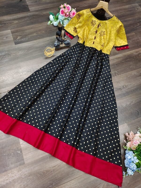 Party Wear South Indian Style Gown