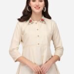 Party Wear Collar Top For Women