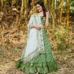 Mirrior Work Lehenga Choli For Mehndi Function