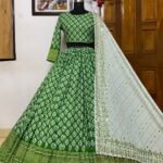 Mirrior Work Lehenga Choli For Mehndi Function